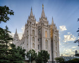 Salt Lake City Utah Temple Rays of Light