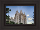 Salt Lake City Utah Temple Rays of Light