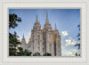 Salt Lake City Utah Temple Rays of Light