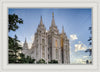 Salt Lake City Utah Temple Rays of Light