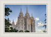 Salt Lake City Utah Temple Rays of Light