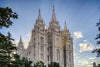 Salt Lake City Utah Temple Rays of Light