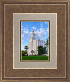 St. George Utah Temple House of Angels Portrait