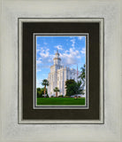 St. George Utah Temple House of Angels Portrait