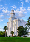 St. George Utah Temple House of Angels Portrait