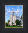 St. George Utah Temple House of Angels Portrait