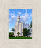 St. George Utah Temple House of Angels Portrait