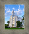 St. George Utah Temple House of Angels Portrait