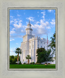 St. George Utah Temple House of Angels Portrait