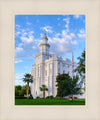 St. George Utah Temple House of Angels Portrait