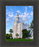 St. George Utah Temple House of Angels Portrait