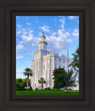 St. George Utah Temple House of Angels Portrait