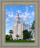 St. George Utah Temple House of Angels Portrait