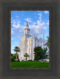 St. George Utah Temple House of Angels Portrait