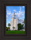 St. George Utah Temple House of Angels Portrait