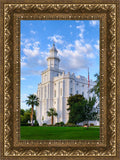 St. George Utah Temple House of Angels Portrait