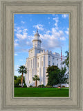 St. George Utah Temple House of Angels Portrait