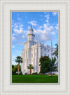 St. George Utah Temple House of Angels Portrait