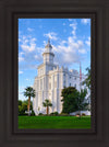 St. George Utah Temple House of Angels Portrait