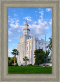 St. George Utah Temple House of Angels Portrait