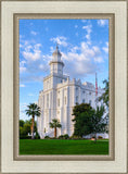 St. George Utah Temple House of Angels Portrait