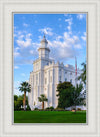 St. George Utah Temple House of Angels Portrait