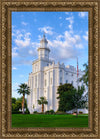 St. George Utah Temple House of Angels Portrait