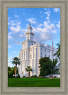 St. George Utah Temple House of Angels Portrait