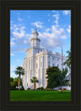 St. George Utah Temple House of Angels Portrait