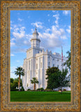 St. George Utah Temple House of Angels Portrait