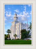 St. George Utah Temple House of Angels Portrait