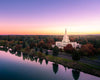 Idaho Falls - Snake River Reflection Aerial