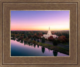 Idaho Falls - Snake River Reflection Aerial