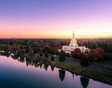 Idaho Falls - Snake River Reflection Aerial