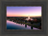 Idaho Falls - Snake River Reflection Aerial