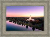 Idaho Falls - Snake River Reflection Aerial