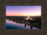 Idaho Falls - Snake River Reflection Aerial