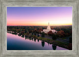 Idaho Falls - Snake River Reflection Aerial