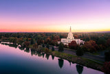 Idaho Falls - Snake River Reflection Aerial