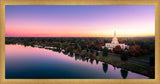 Idaho Falls - Snake River Reflection Aerial