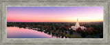 Idaho Falls - Snake River Reflection Aerial