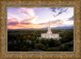 Jordan River Night Glow Aerial