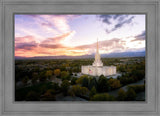 Jordan River Night Glow Aerial