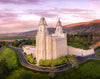 Manti Sunset From On High