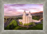 Manti Sunset From On High