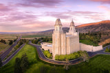 Manti Sunset From On High