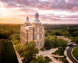 Logan Aerial Sunset