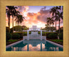 Laie Fountain Sunset