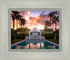 Laie Fountain Sunset