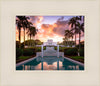 Laie Fountain Sunset